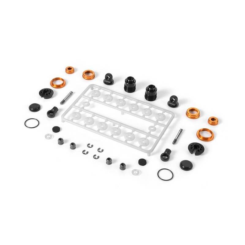 ULP ALU SHOCK ABSORBER-SET - ORANGE (2) - XRAY ULP ALU SHOCK ABSORBER-SET - ORANGE (2) - XRAY