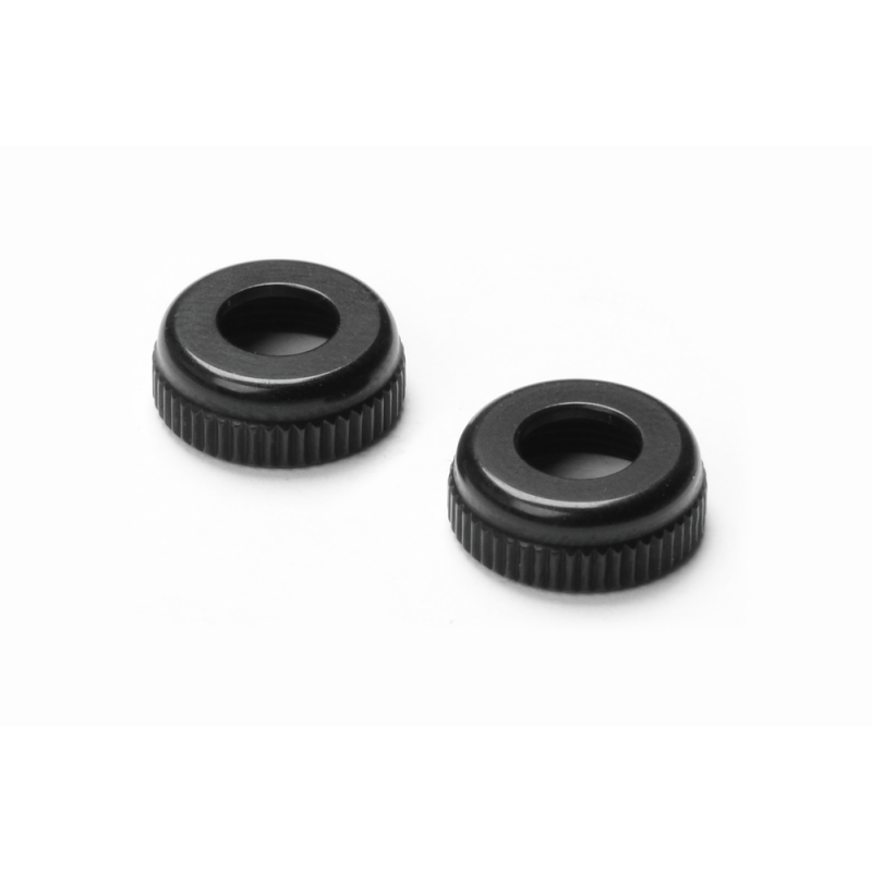 ALU CAP FOR XRAY SHOCK BODY 308322 - BLACK (2) - XRAY - 308327-K ALU CAP FOR XRAY SHOCK BODY 308322 - BLACK (2) - XRAY - 308327-K