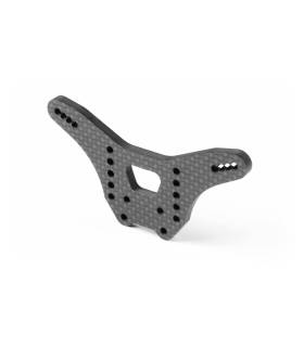 XB2 GRAPHITE SHOCK TOWER - REAR - LOWER - XRAY