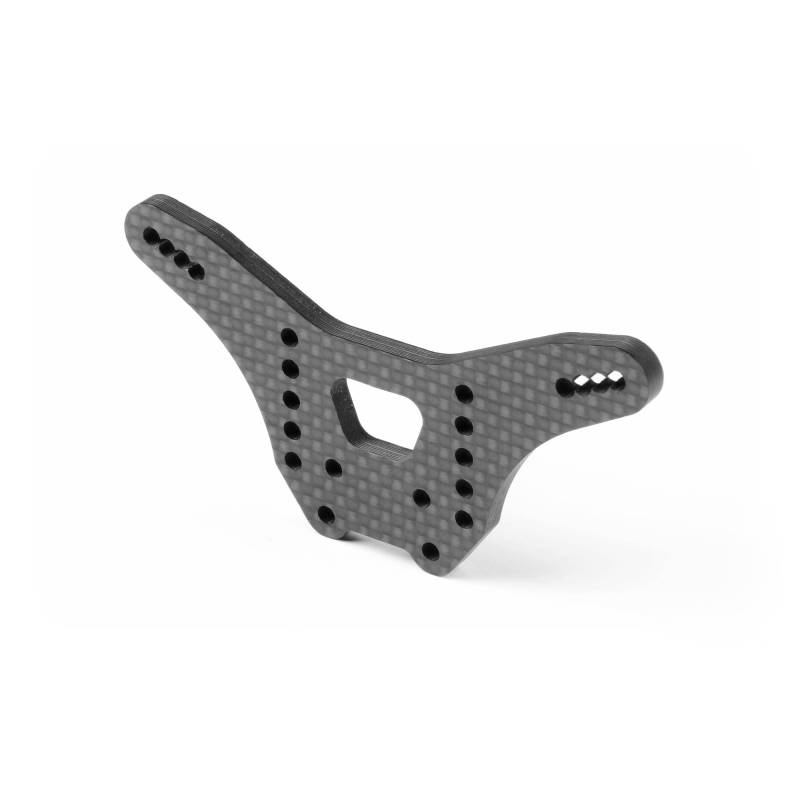 XB2 GRAPHITE SHOCK TOWER - REAR - LOWER - XRAY XB2 GRAPHITE SHOCK TOWER - REAR - LOWER - XRAY