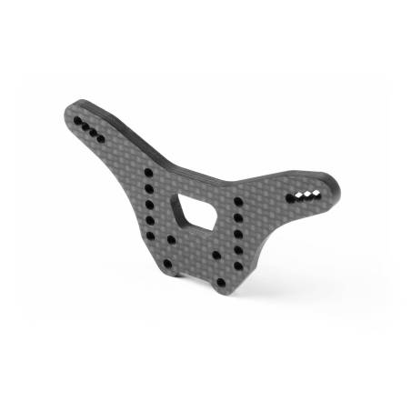 XB2 GRAPHITE SHOCK TOWER - REAR - LOWER - XRAY