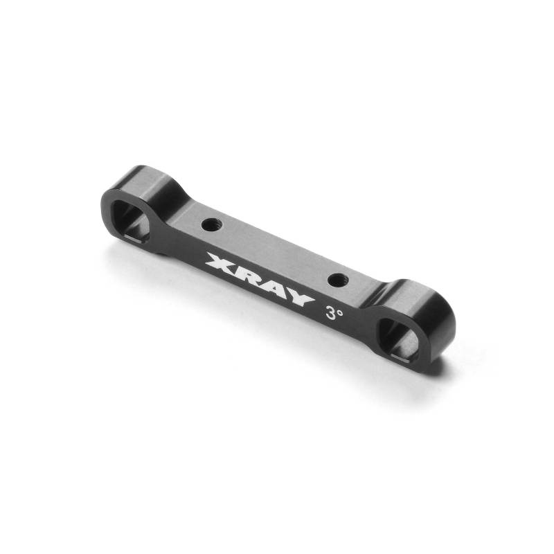 ALU REAR LOWER SUSPENSION HOLDER 3° - WIDER - REAR - XRAY ALU REAR LOWER SUSPENSION HOLDER 3° - WIDER - REAR - XRAY