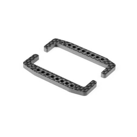 GRAPHITE BATTERY BACKSTOP 3.5MM - LOWER (2) - XRAY