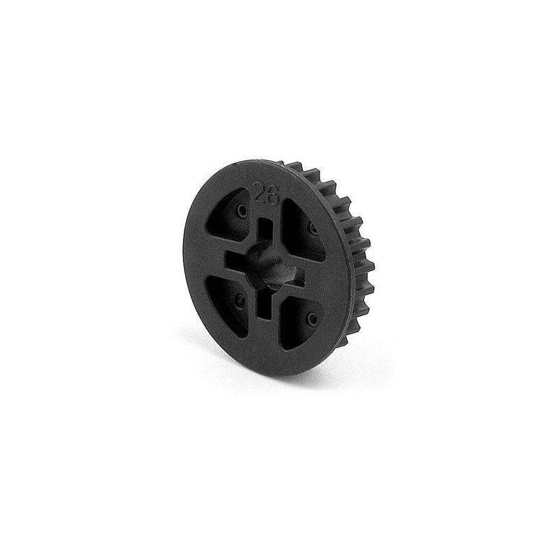COMPOSITE BELT PULLEY 26T - MID-SIDE - XRAY COMPOSITE BELT PULLEY 26T - MID-SIDE - XRAY
