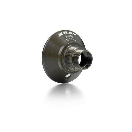ALU CLUTCH BELL - SWISS 7075 T6 (7MM) - HARD COATED - XRAY