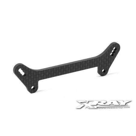 GRAPHITE SHOCK TOWER FRONT - 342080 - XRAY