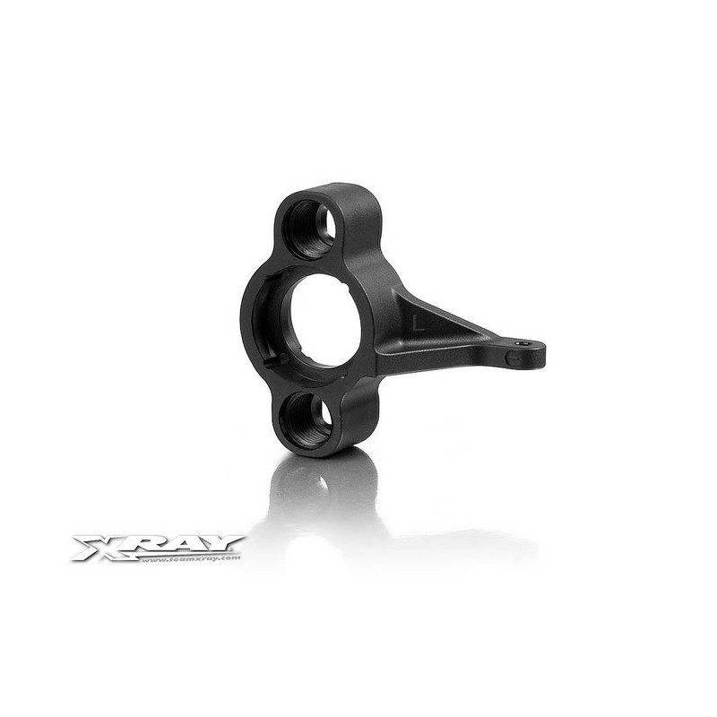COMPOSITE STEERING BLOCK -1° KINGPIN LEFT - 342222 - XRAY COMPOSITE STEERING BLOCK -1° KINGPIN LEFT - 342222 - XRAY