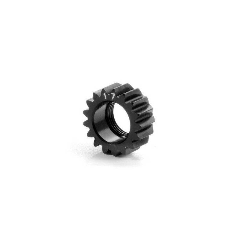 XCA ALU PINION GEAR 17T (1ST) - 7075 T6 - HARD COATED - LARGE - XRAY