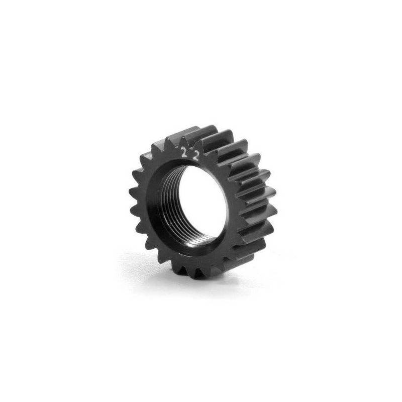 XCA ALU PINION GEAR 22T (2ND) - 7075 T6 - HARD COATED - LARGE - 34842 XCA ALU PINION GEAR 22T (2ND) - 7075 T6 - HARD COATED - LARGE - 34842