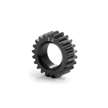 XCA ALU PINION GEAR 22T (2ND) - 7075 T6 - HARD COATED - LARGE - 34842