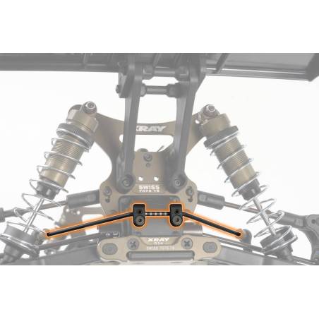 XB808 REAR ANTI-ROLL BAR 2.6MM - 353486 - XRAY