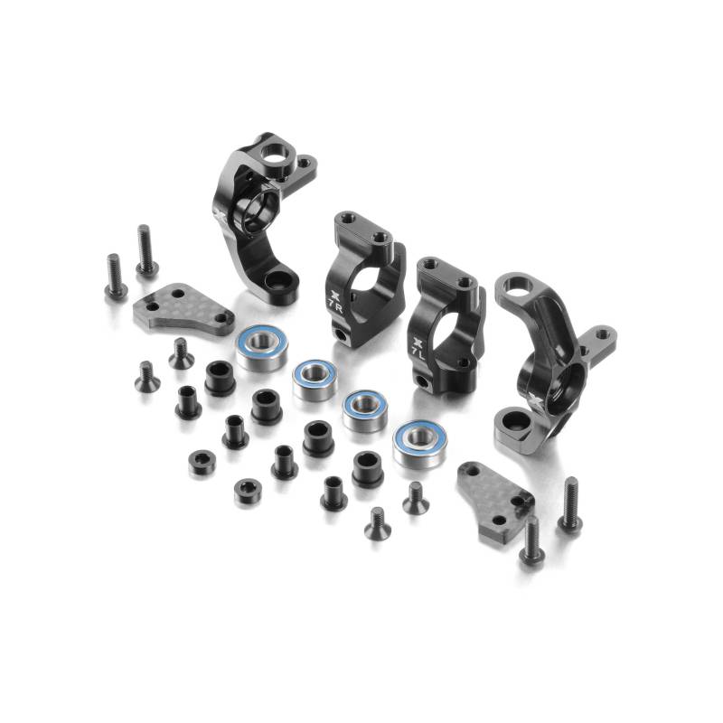 ALU STEERING BLOCKS & 7° C-HUBS - SET - XRAY - 360900 ALU STEERING BLOCKS & 7° C-HUBS - SET - XRAY - 360900
