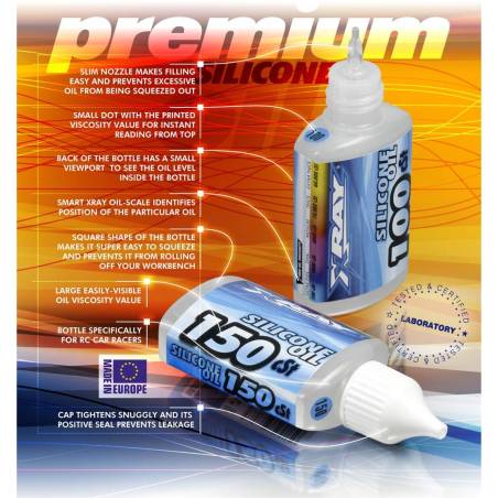 XRAY PREMIUM SILICONE OIL 100 cSt --- Replaced with  106310 - XRAY