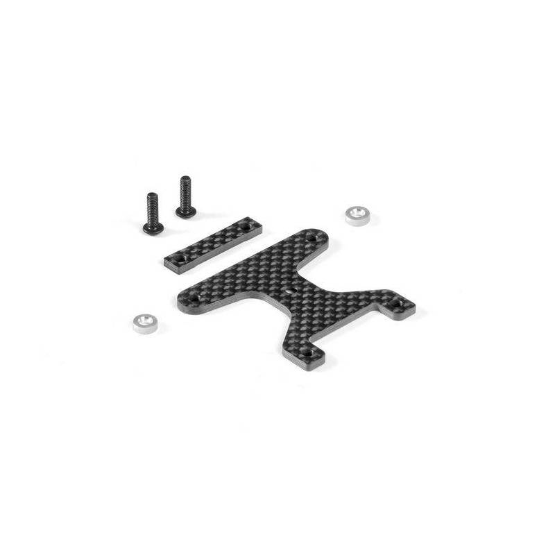 GRAPHITE FRONT UPPER DECK 2.0MM - XRAY GRAPHITE FRONT UPPER DECK 2.0MM - XRAY