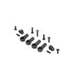 ALU REAR SHOCK ABSORBER ADAPTER (1+1) - SET - XRAY