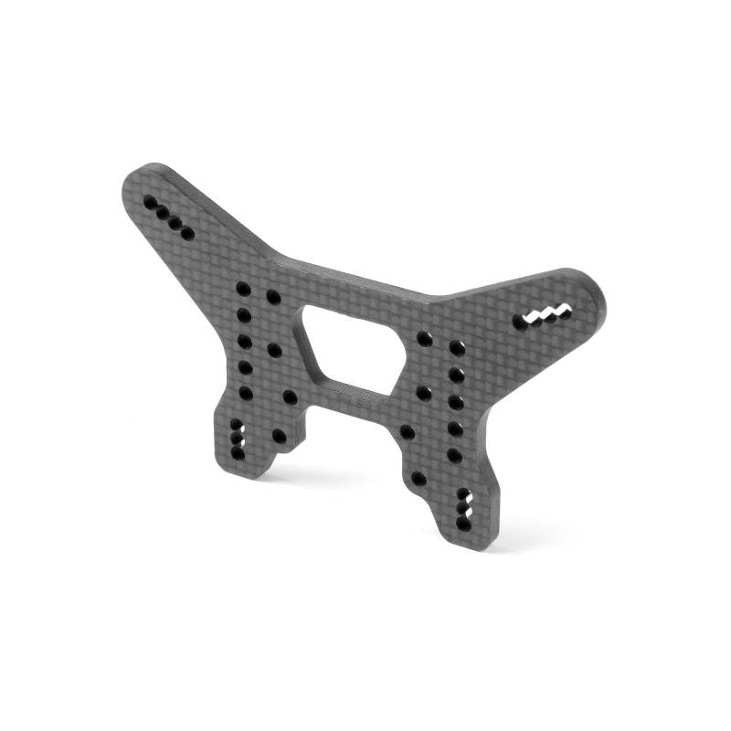 GRAPHITE SHOCK TOWER - REAR - 3.5MM - LOWER - XRAY - 363087 GRAPHITE SHOCK TOWER - REAR - 3.5MM - LOWER - XRAY - 363087