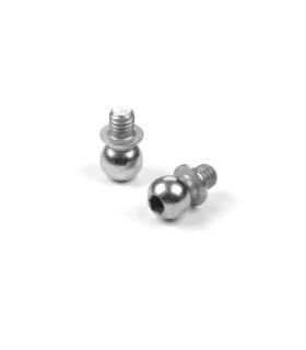 Rotules 4.9mm avec filetage 3mm (2) - XRAY - 362647