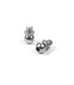 BALL END 4.9MM WITH THREAD 3MM (2) - XRAY