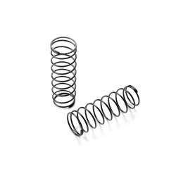 REAR BIG BORE CONICAL SPRING-SET L57.5MM - 3 DOTS (2) - XRAY - 368483