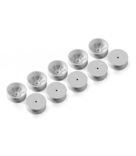 XB4 Jantes AV 12mm blanches - IFMAR - HARD (10) - XRAY - 369902-H