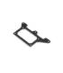 X1 GRAPHITE 2.0MM REAR POD LOWER PLATE - 371149 - XRAY