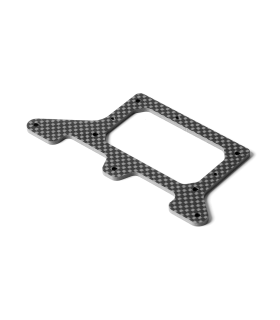 X1'20 GRAPHITE REAR POD LOWER PLATE 2.5MM - XRAY