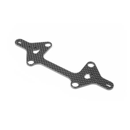 X12 LOWER SUSPENSION ARM PLATE 2.5MM - WIDER +2MM    - XRAY - 372126