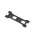 X1 GRAPHITE REAR BULKHEAD BRACE - 373031 - XRAY