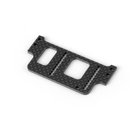 X1'19 GRAPHITE REAR WING MOUNT 2.5MM - 373036 - XRAY