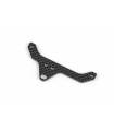 X10'15 REAR POD UPPER PLATE - GRAPHITE 2.5MM - XRAY