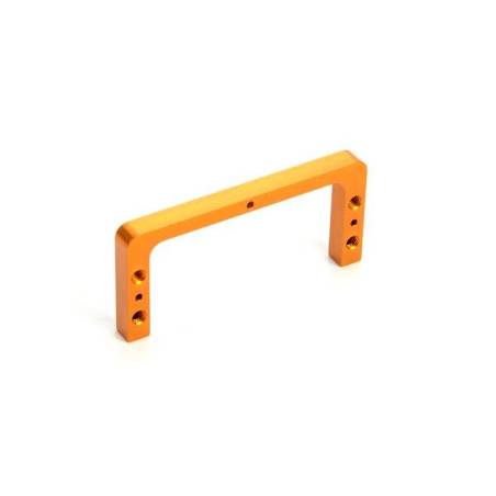 X1 ALU 1-PIECE SERVO MOUNT - ORANGE - XRAY
