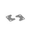 STEEL BRAKE PAD - LASER CUT (2) - 384120 - XRAY