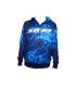 XRAY SWEATER HOODED - HD GRAPHICS - BLUE (XS) - XRAY - 395602XS