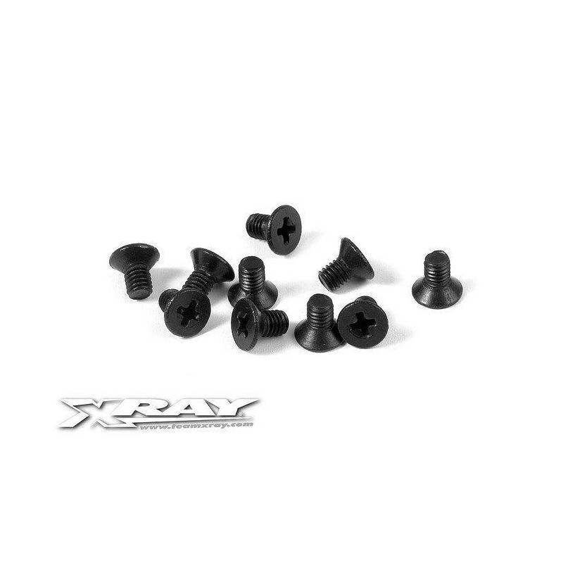 SCREW PHILLIPS M3x5 (10) - XRAY SCREW PHILLIPS M3x5 (10) - XRAY