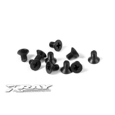 SCREW PHILLIPS M3x5  (10) - XRAY