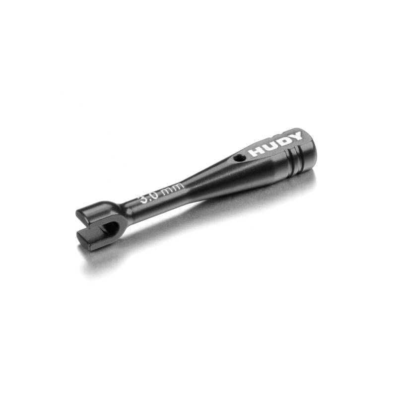 ALU TURNBUCKLE WRENCH 3MM - SWISS 7075 T6 - HUDY - 181031 ALU TURNBUCKLE WRENCH 3MM - SWISS 7075 T6 - HUDY - 181031