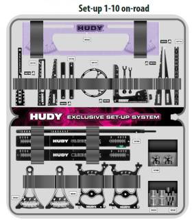 HUDY SET-UP BAG FOR 1/10 TC 1/10 & 1/12 PC 1/10 F1 - HUDY - 199221