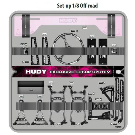 HUDY SET-UP BAG FOR 1/10 & 1/8 OFF-ROAD CARS & GT - HUDY