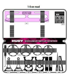 HUDY SET-UP BAG FOR 1/8 ON-ROAD CARS - HUDY - 199231