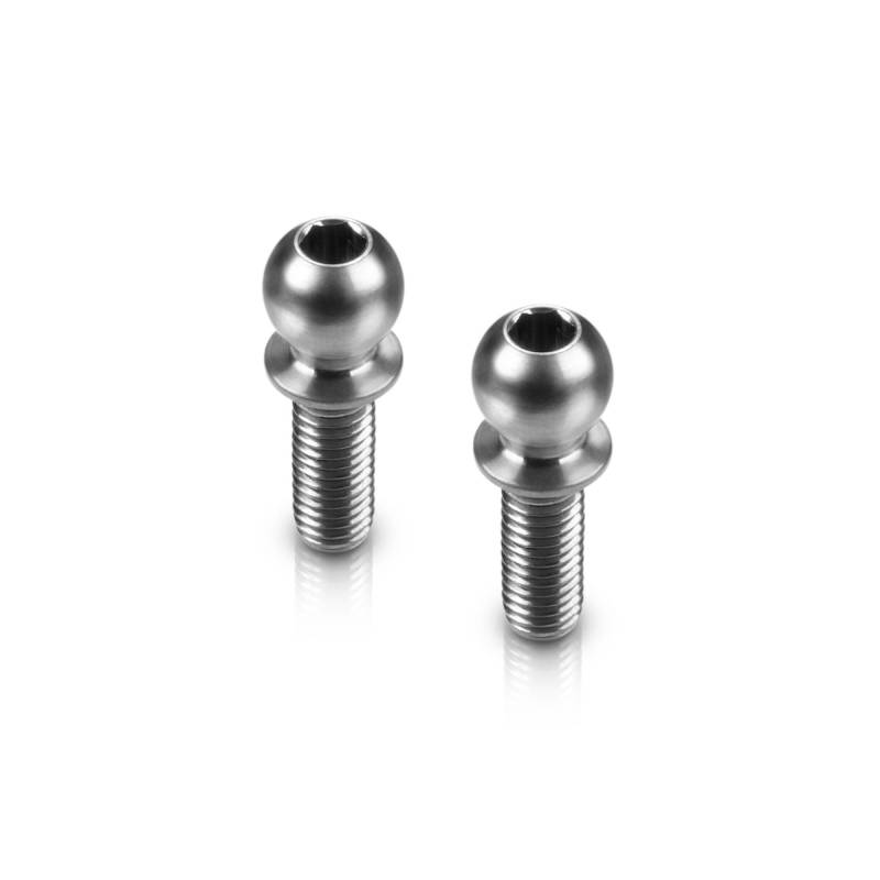 TITAN BALL STUD D 4.9 / L 8 / S 3.5 / 2mm HEX (2) - HUDY - 990008 TITAN BALL STUD D 4.9 / L 8 / S 3.5 / 2mm HEX (2) - HUDY - 990008