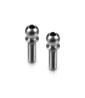 TITAN BALL STUD D 4.9 / L 10 / S 3.5 / 2mm HEX (2) - HUDY