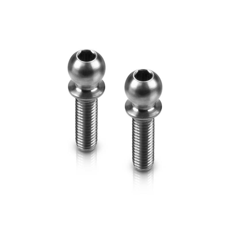 TITAN BALL STUD D 4.9 / L 10 / S 3.5 / 2mm HEX (2) - HUDY TITAN BALL STUD D 4.9 / L 10 / S 3.5 / 2mm HEX (2) - HUDY