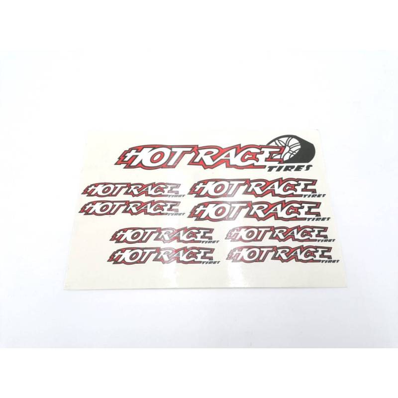 Hot Race Stickers Sheet - HRSTICKERS - HOT RACE Hot Race Stickers Sheet - HRSTICKERS - HOT RACE