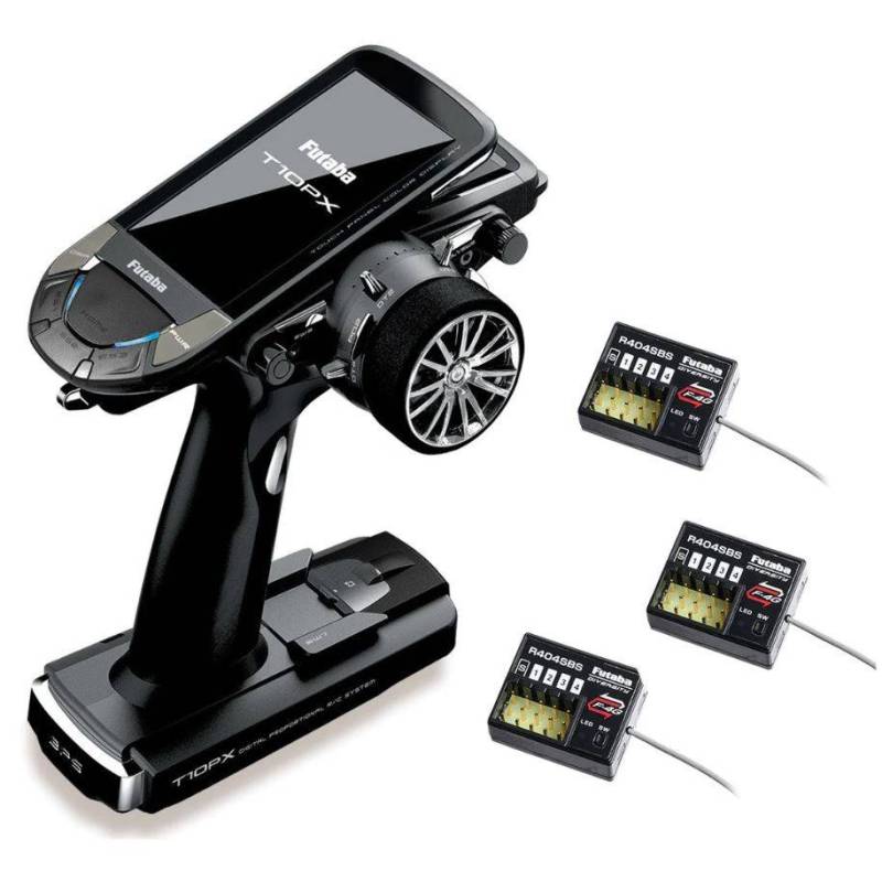 Futaba 10PX Radio + 3 x R404SBS receiver - FUTABA - 01000047-C2 Futaba 10PX Radio + 3 x R404SBS receiver - FUTABA - 01000047-C2