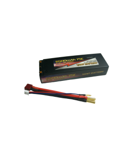 Lipo battery 7.4V 75C 6500mah 2S Stick PK4 - VANT