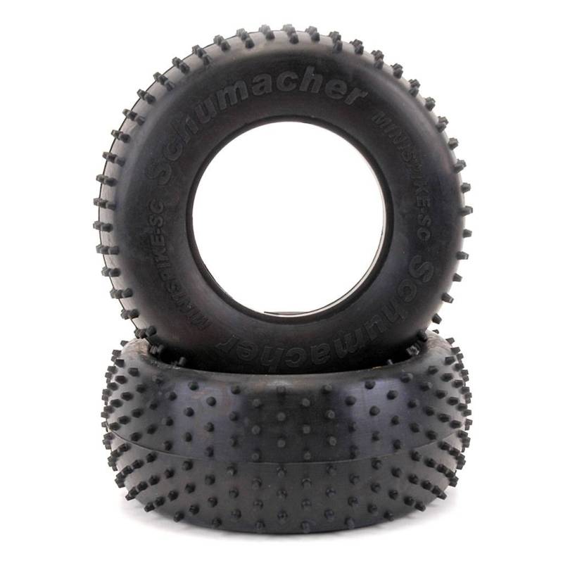 SHORT COURSE MINI SPIKE TYRE YELLOW - SCHUMACHER SHORT COURSE MINI SPIKE TYRE YELLOW - SCHUMACHER