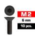 M2x6mm FLAT HEAD SCREWS (10 pcs) - UR161206 - ULTIMATE