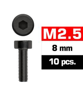 M2,5x8mm CAP HEAD SCREWS (10 pcs) - UR1632508 - ULTIMATE