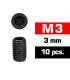 M3x3mm SET SCREWS (10 pcs) - UR164303 - ULTIMATE