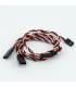 FUTABA TWISTED Y-SPLITTER SERVO LEAD (60cm) - UR46215 - ULTIMATE